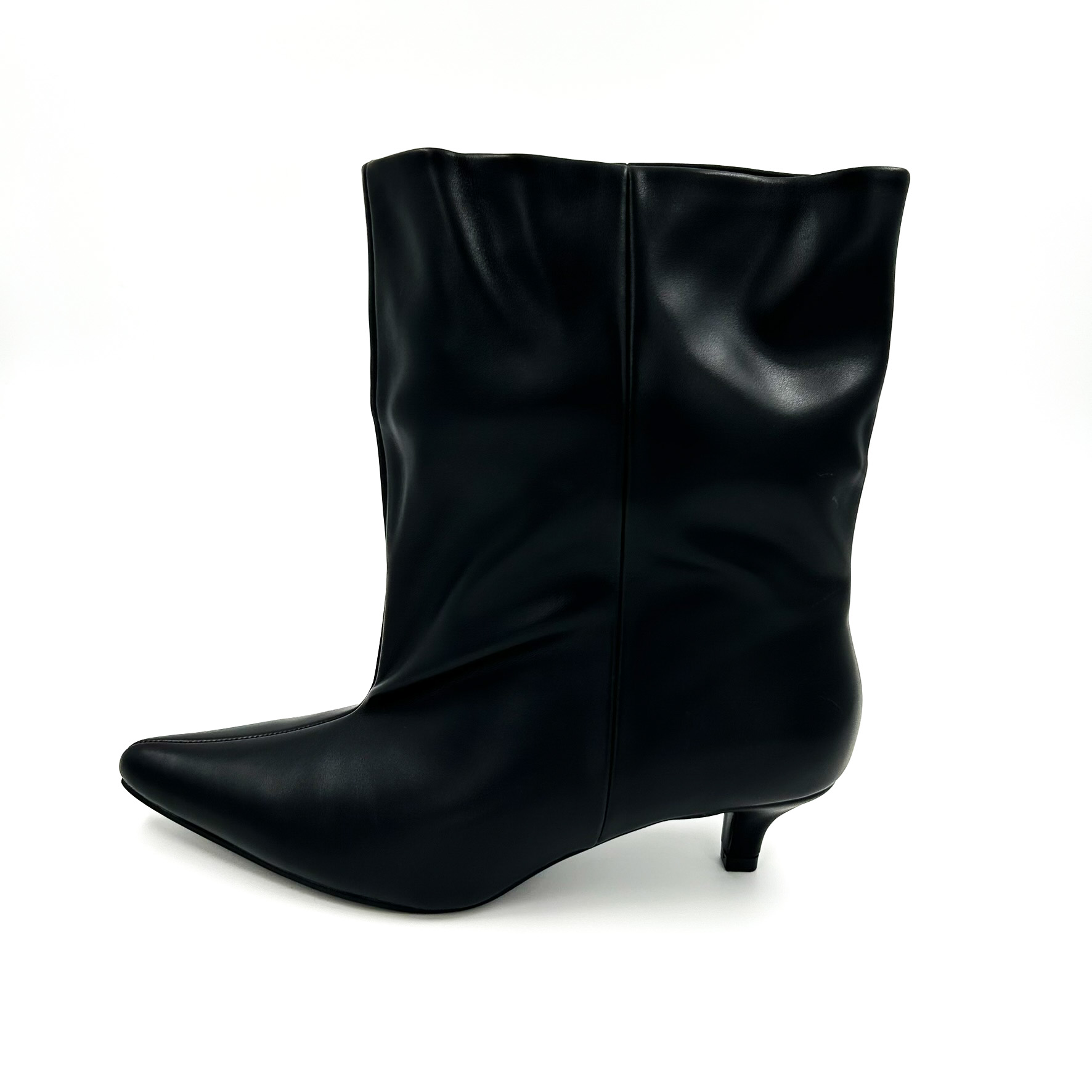 Μποτάκι Μαύρο Kitten heel