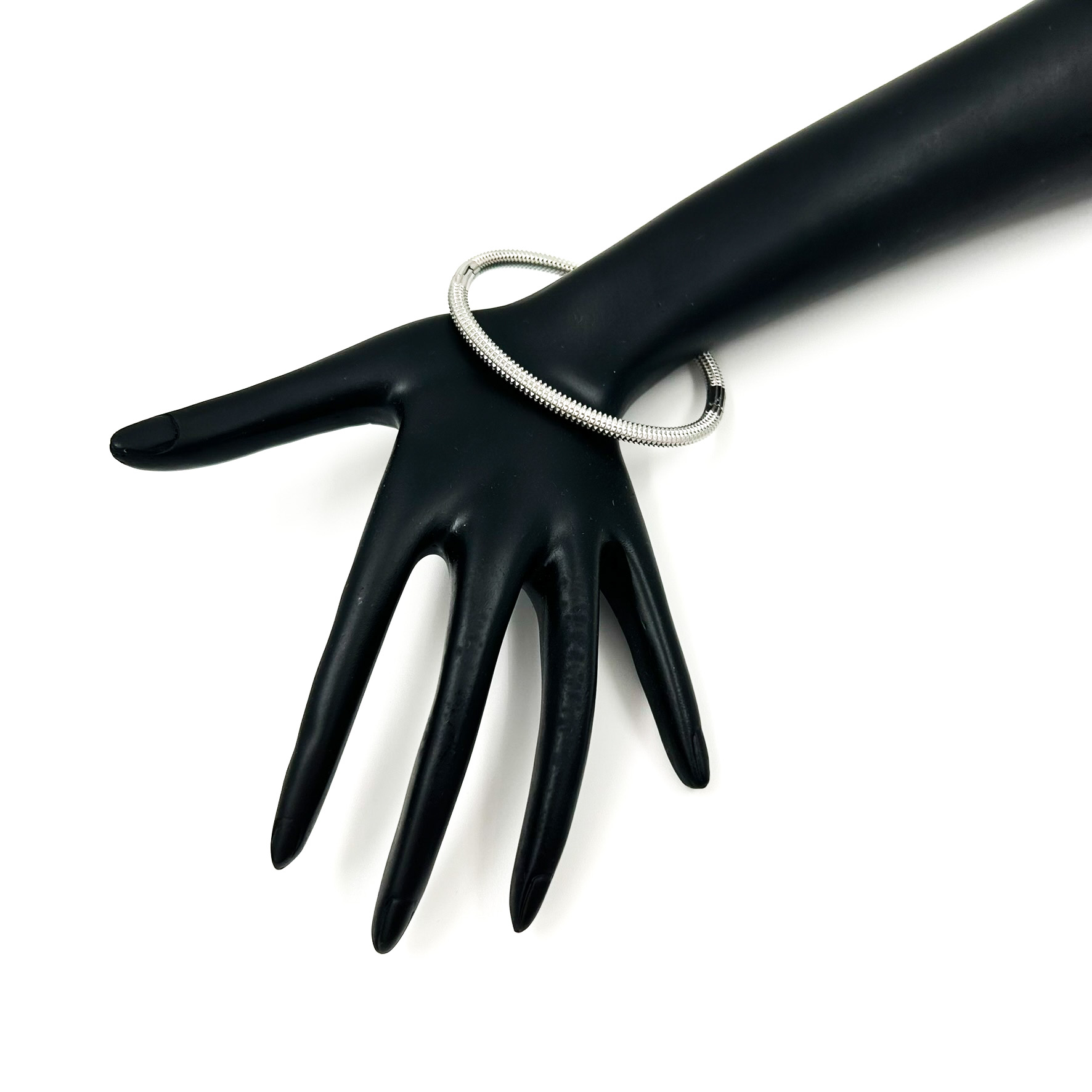 Χειροπέδα ατσάλινη ασημί