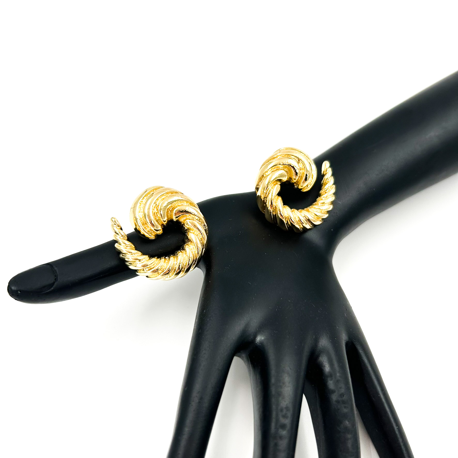 Σκουλαρίκια ατσάλινα χρυσό