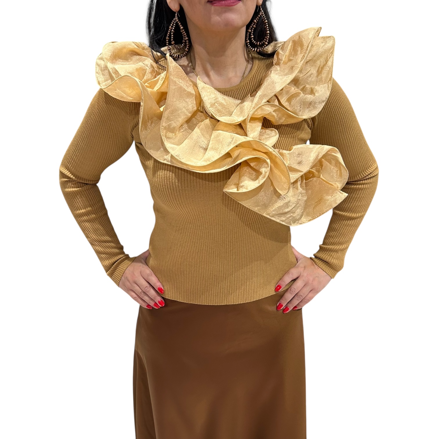 Μπλούζα μπεζ 