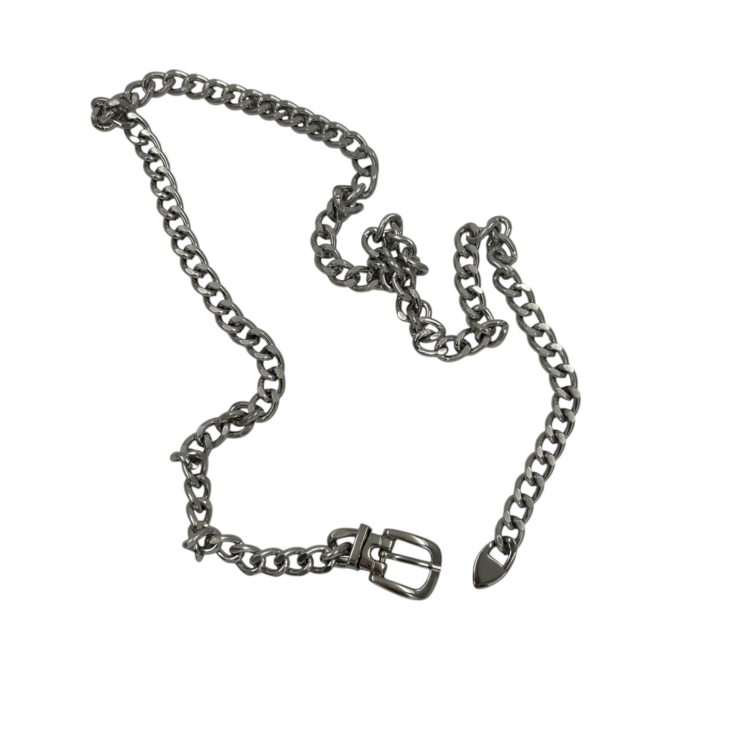 Ζώνη αλυσίδα ασημί