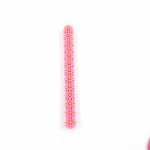 Χειροποίητη Πασχαλινή λαμπάδα μαργαρίτα ροζ