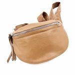 Τσάντα crossbody μπεζ του πούρου