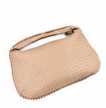 Τσάντα τύπου BOTTEGA VENETA μπεζ xlarge μέγεθος