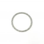 Βραχιόλι ατσάλινο ασημί 
