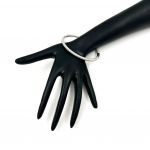 Χειροπέδα ατσάλινη ασημί