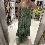 Φόρεμα boho με κορδέλες