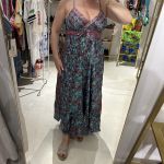 Φόρεμα boho με κορδέλες