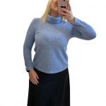 Μπλούζα ζιβάγκο μπλε