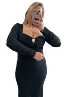 Φόρεμα midi μαύρο