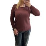 Μπλούζα καφέ