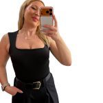 Κορμάκι μαύρο ελαστικό