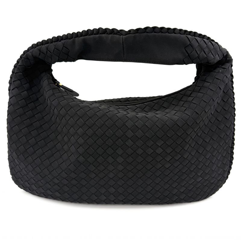 Τσάντα σουέτ τύπου BOTTEGA VENETA μαύρη xlarge μέγεθος Φωτογραφία από Τσάντα σουέτ τύπου BOTTEGA VENETA μαύρη xlarge μέγεθος