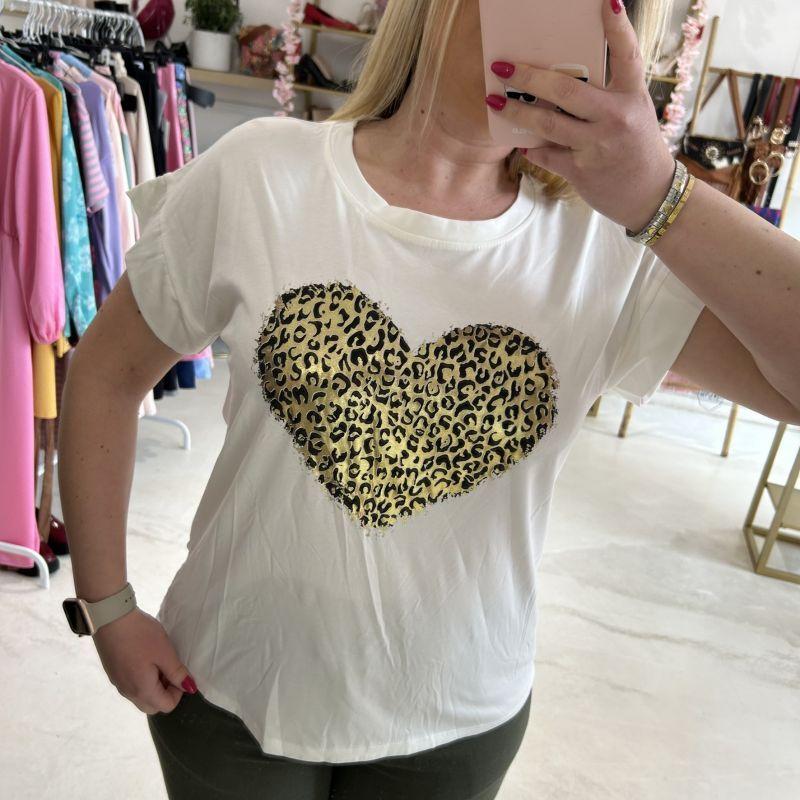 Φωτογραφία από T-Shirt λευκό Love
