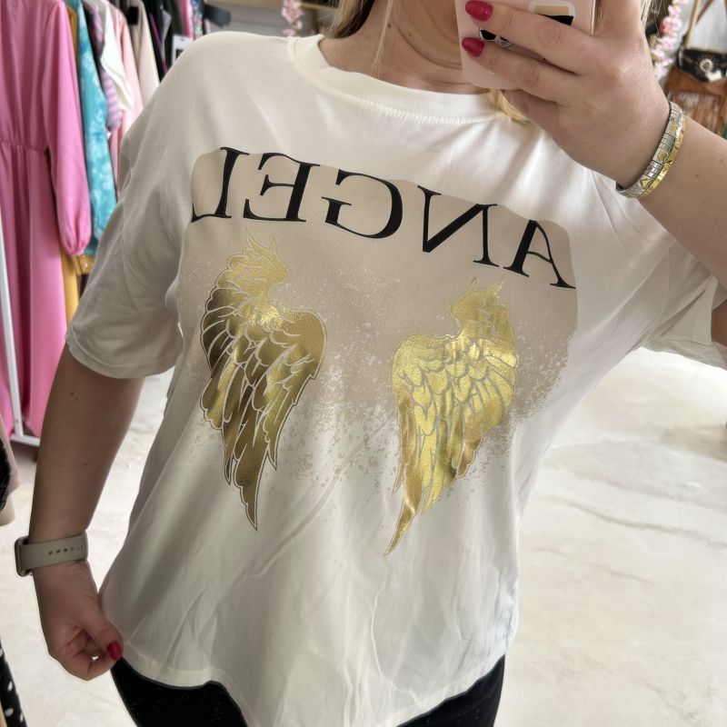 Φωτογραφία από T-Shirt λευκό Angel