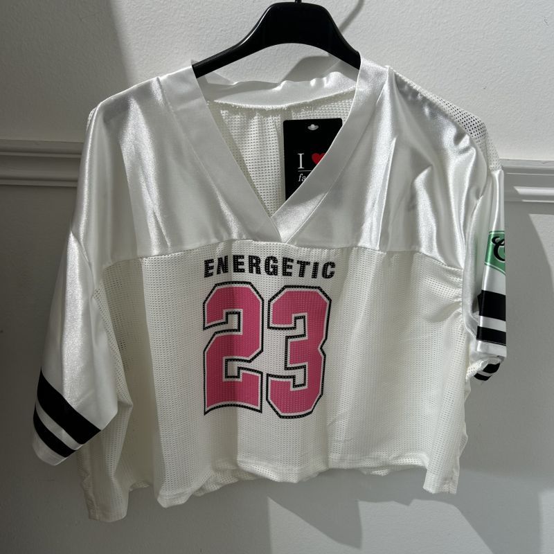 Φωτογραφία από Μπλούζα crop top λευκό 
