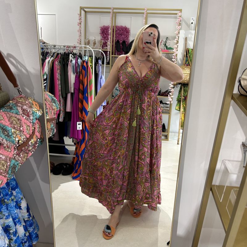 Φωτογραφία από Φόρεμα boho με βολάν