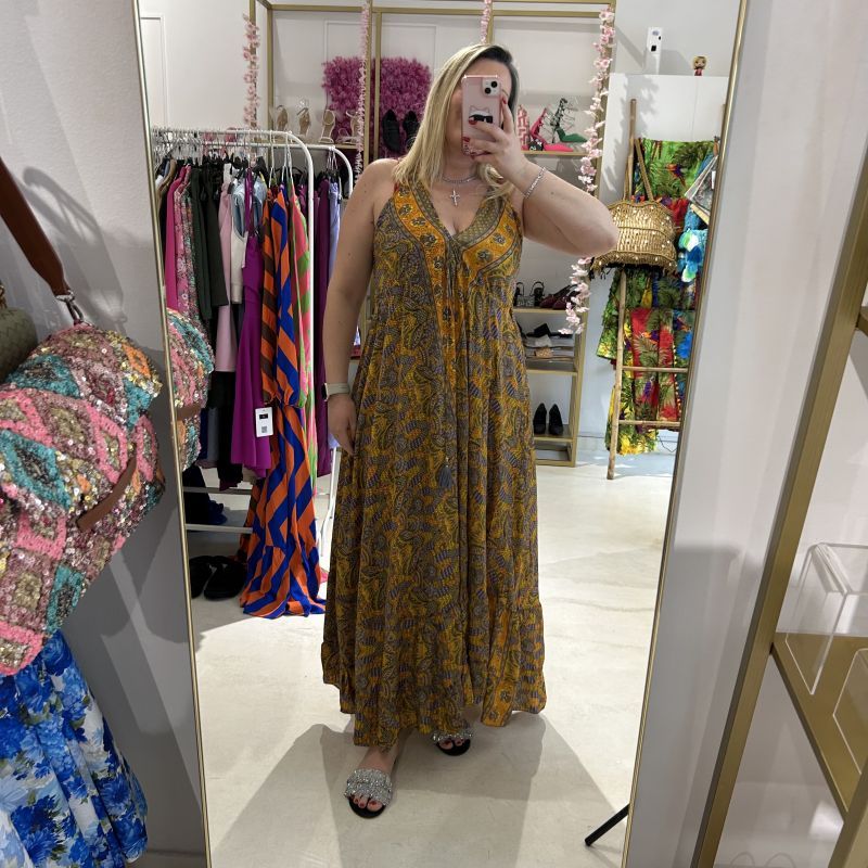 Φωτογραφία από Φόρεμα boho με βολάν
