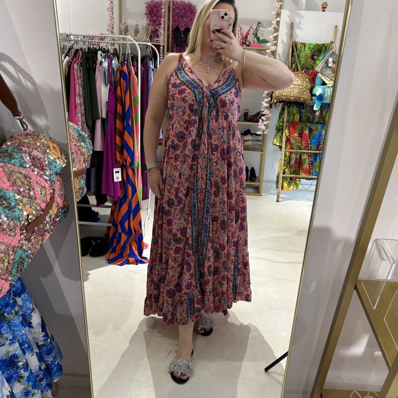 Φωτογραφία από Φόρεμα boho με βολάν