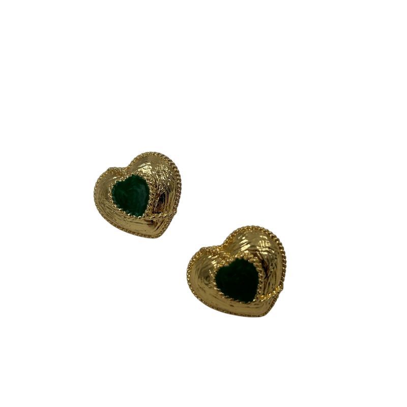 Φωτογραφία από Love earrings green