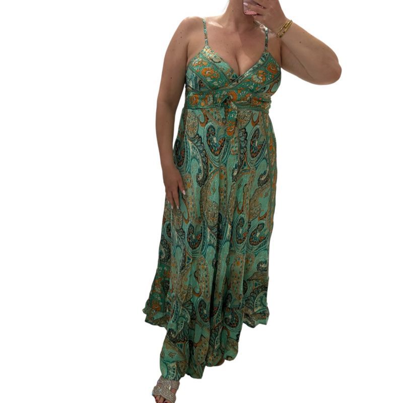 Φωτογραφία από Φόρεμα boho με κορδέλες