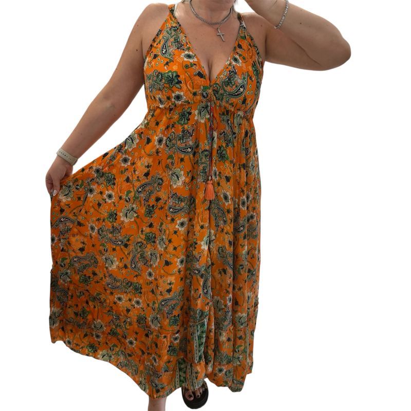 Φωτογραφία από Φόρεμα boho με βολάν