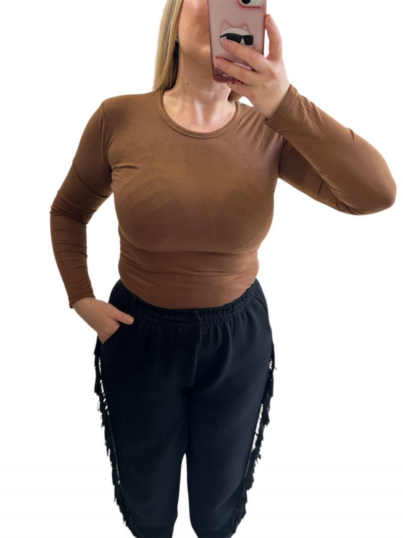 Φωτογραφία από Κορμάκι καφέ βαμβακερό