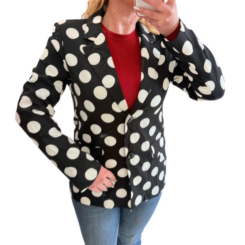 Φωτογραφία από Σακάκι πουά ασπρόμαυρο