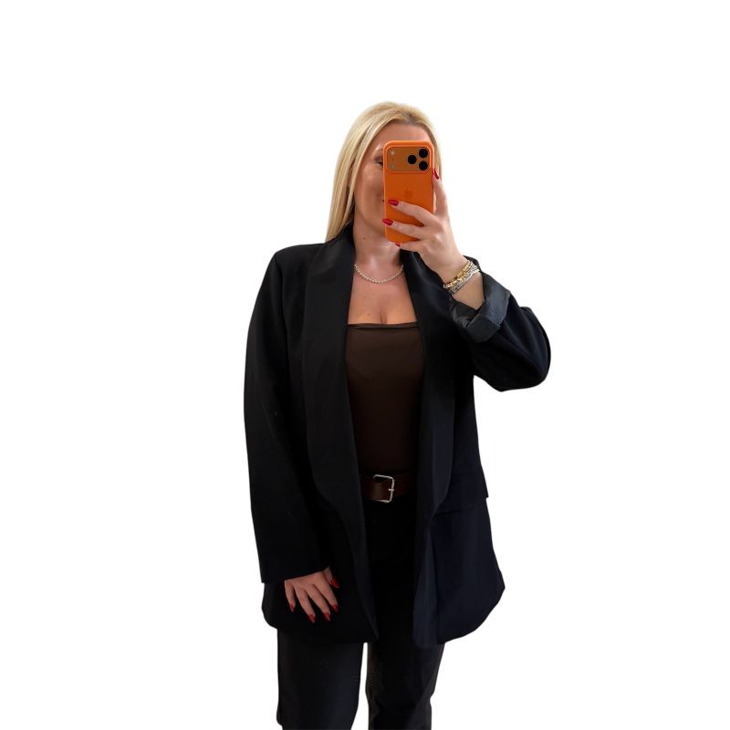 Φωτογραφία από Σακάκι μαύρο oversized