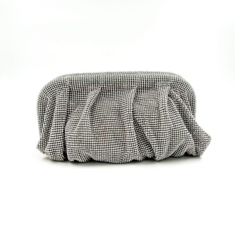 Φωτογραφία από Τσαντάκι clutch ασημί