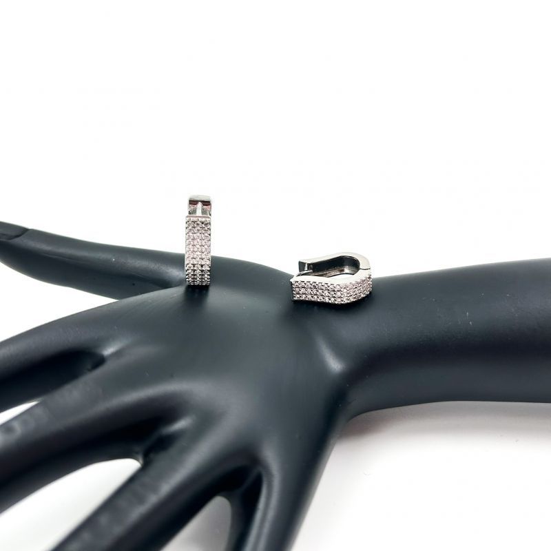 Φωτογραφία από Hoops silver earrings