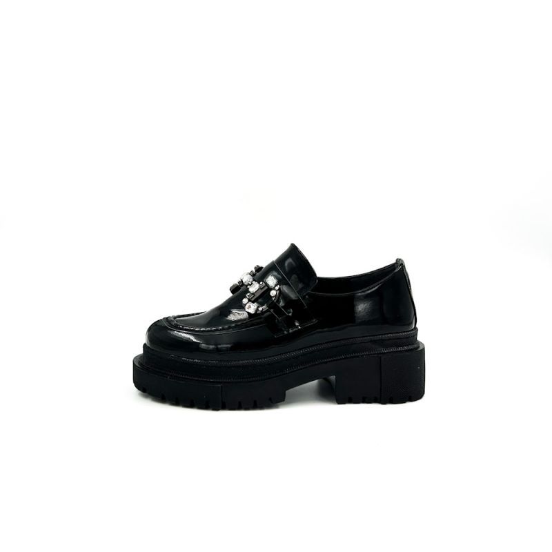 Φωτογραφία από Loafers λουστρίνι μαύρο με αγκράφα