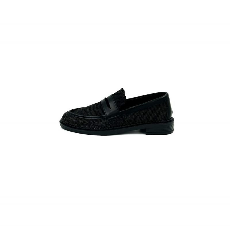 Φωτογραφία από Loafers ψάθα μαύρο